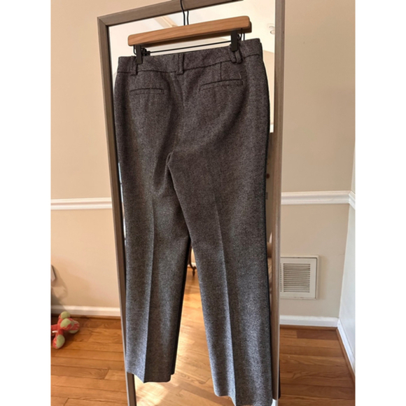 Ann Taylor Gray Trouser Pants Women's Size 8 - Picture 2 of 7